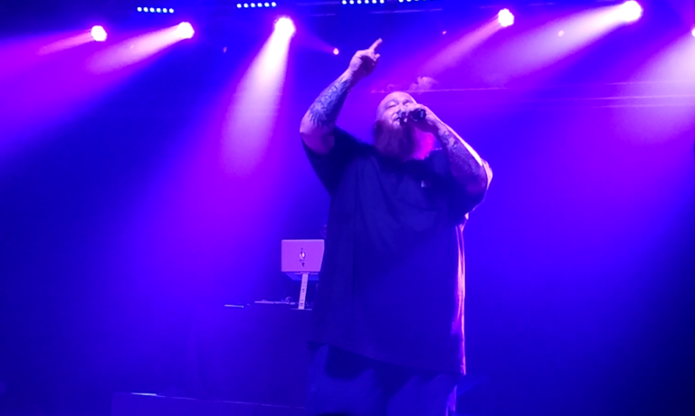 Action Bronson at Southside Music Hall on 10/5/17