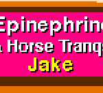 Epinephrine & Horse Tranqs – Jake