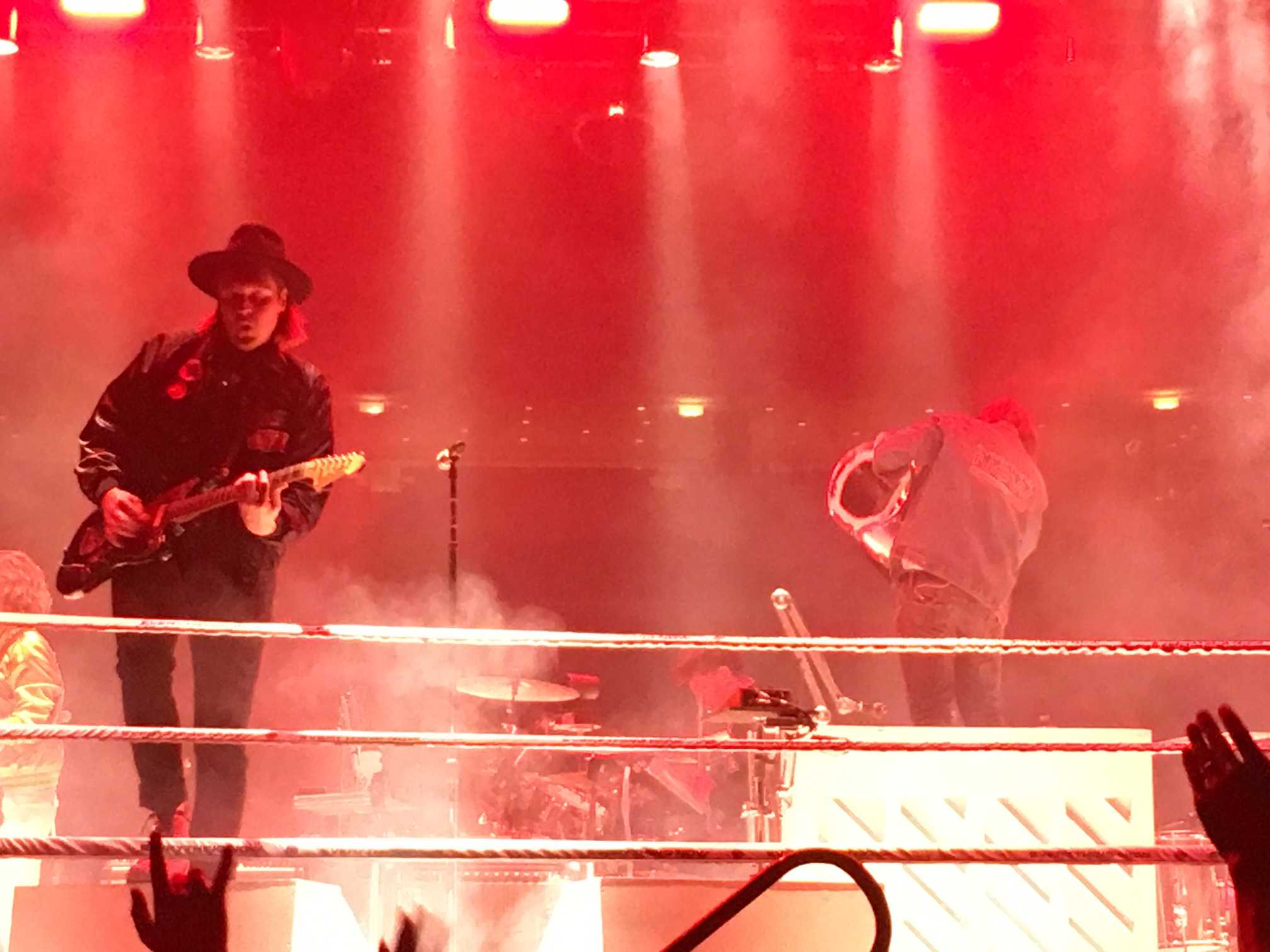 Arcade Fire's Live Performance Adds Grittiness to Their Music