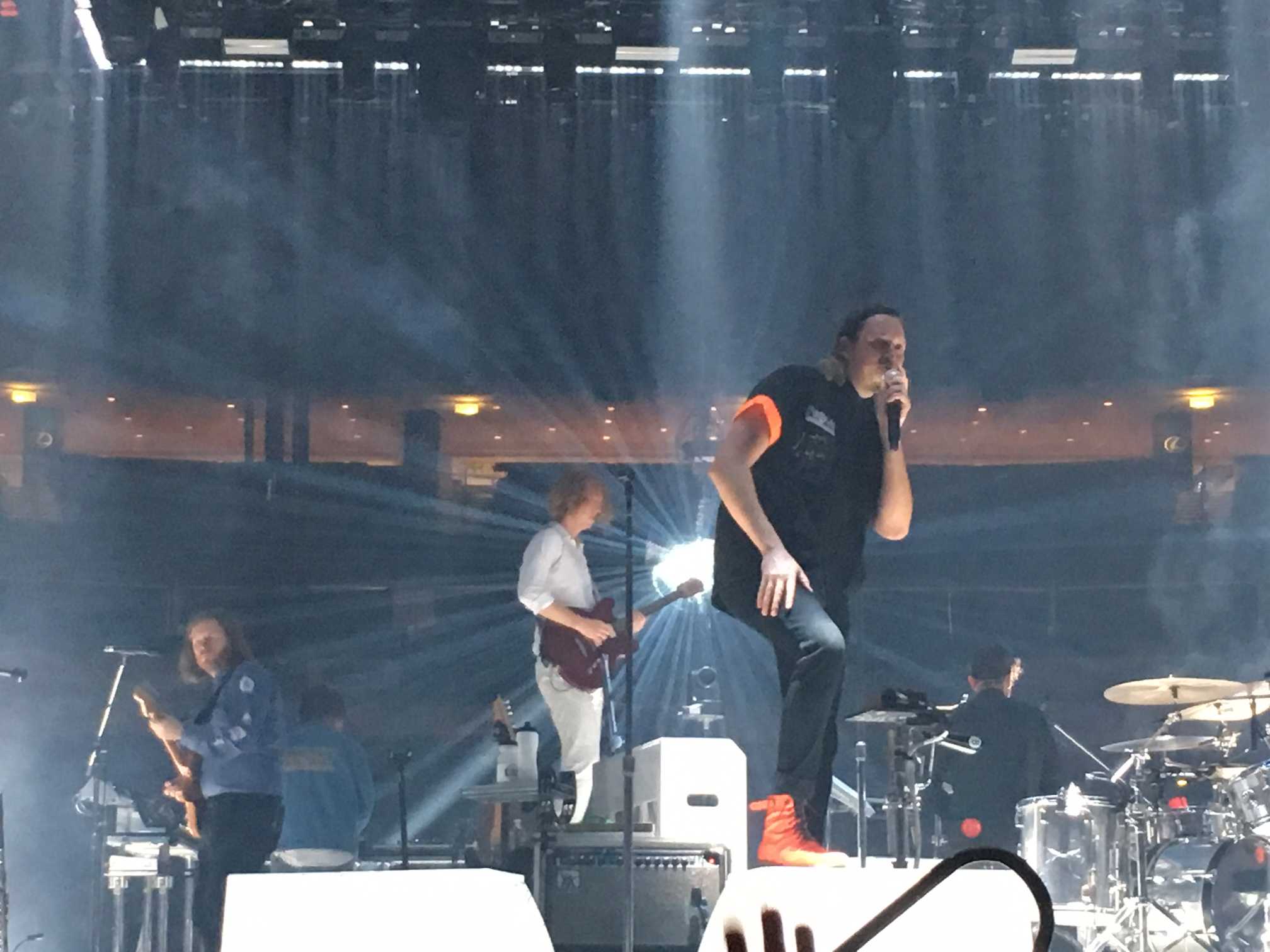 Arcade Fire's Live Performance Adds Grittiness to Their Music